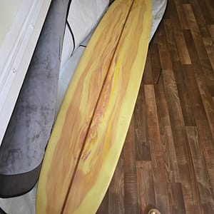 Zeph Carrigg Longboard Surfboard with Murry Fin