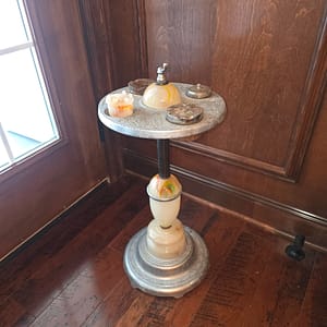 Art Deco Antique Smoking Stand Ashtray 1920s