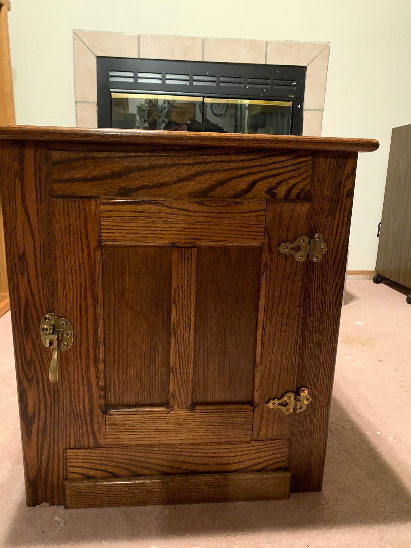 ice box style end tables